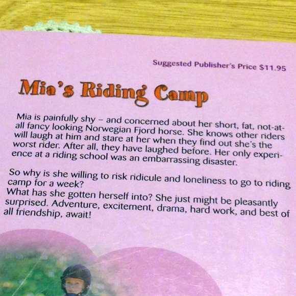 3 for $10 book sale! Pony Books - Mia's Riding Camp, middle grades - Picture 4 of 7